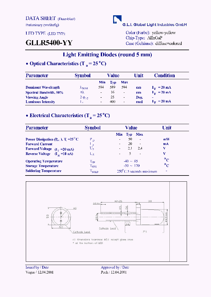 GLLR5400-YY_6956032.PDF Datasheet