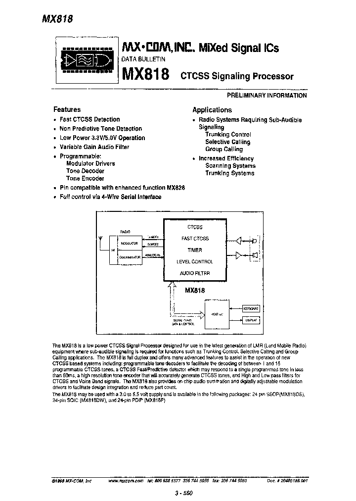 MX818P_6953164.PDF Datasheet