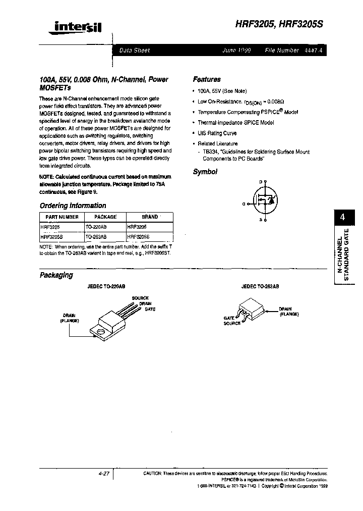 HRF3205ST_6958423.PDF Datasheet