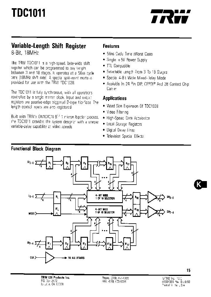 TDC1011B2A_6958117.PDF Datasheet