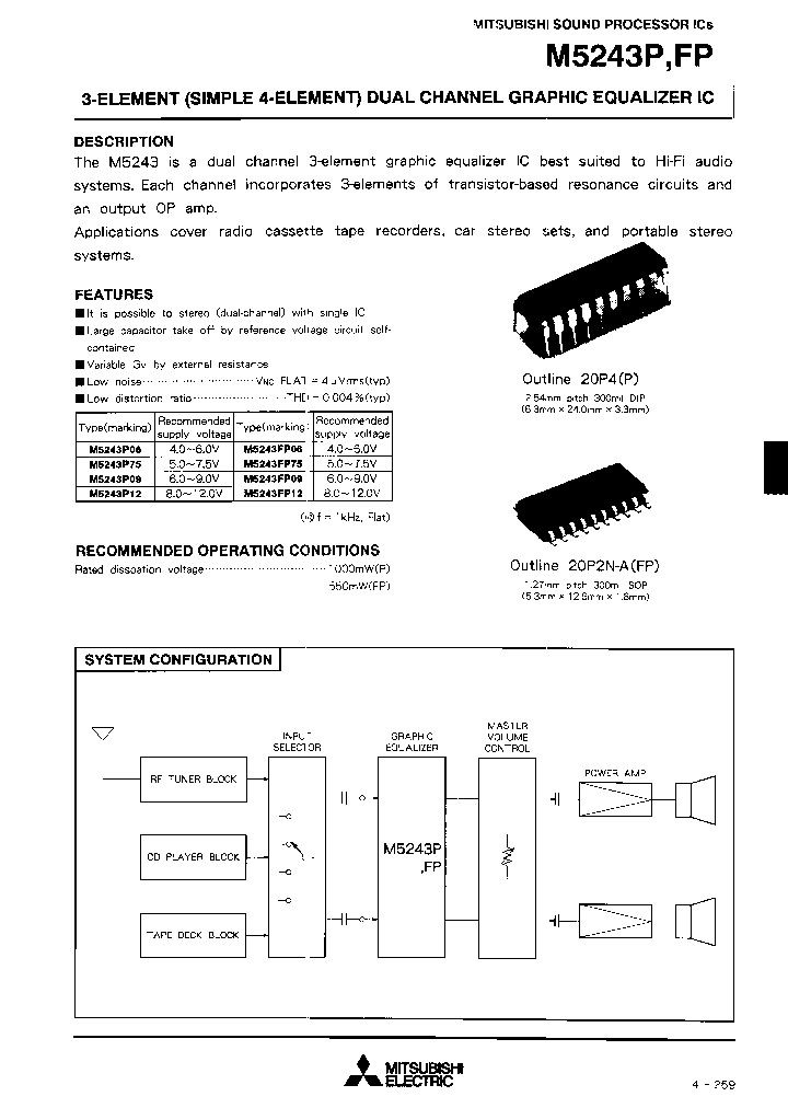 M5243FP75_6955212.PDF Datasheet