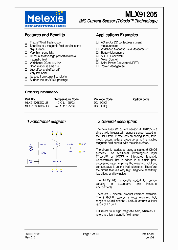MLX91205KDC-HB_6945665.PDF Datasheet