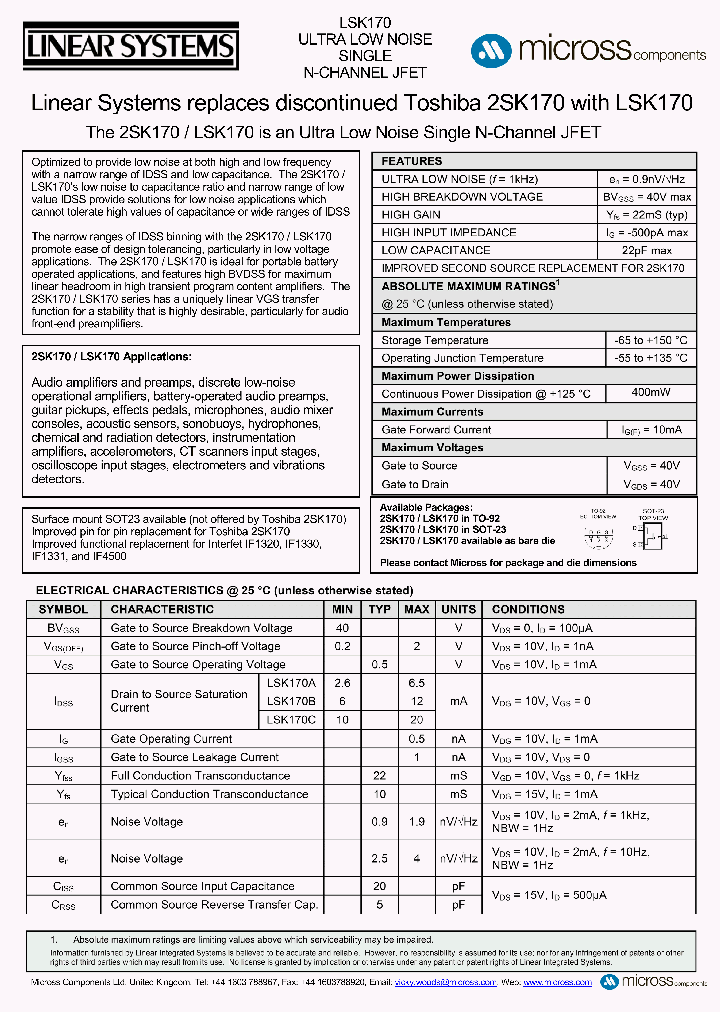LSK170A-TO-92_6959821.PDF Datasheet
