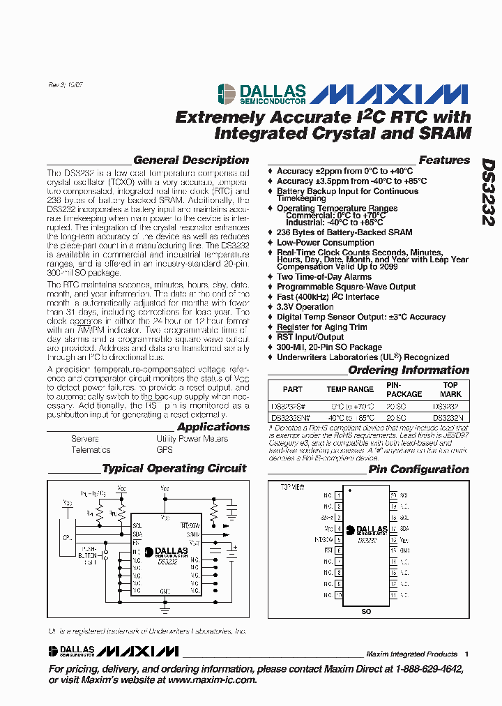 MAXIMINTEGRATEDPRODUCTSINC-DS323207_6960693.PDF Datasheet