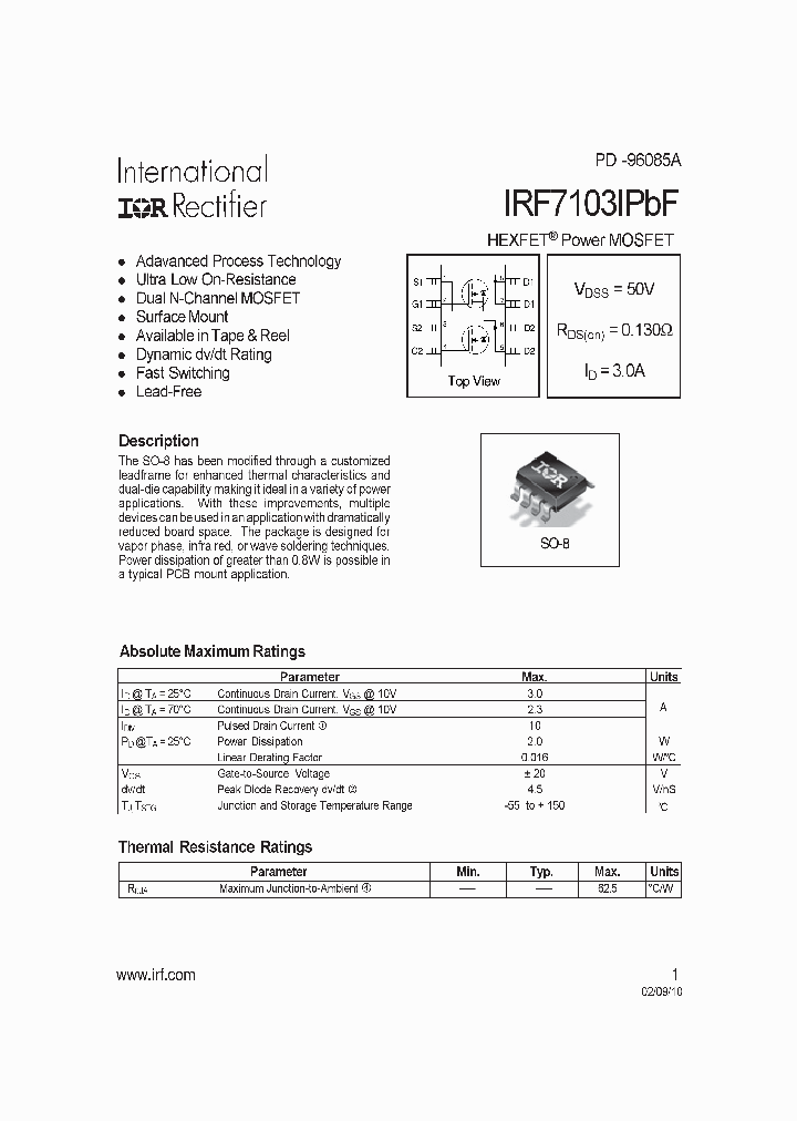 IRF103IPBF_6963125.PDF Datasheet