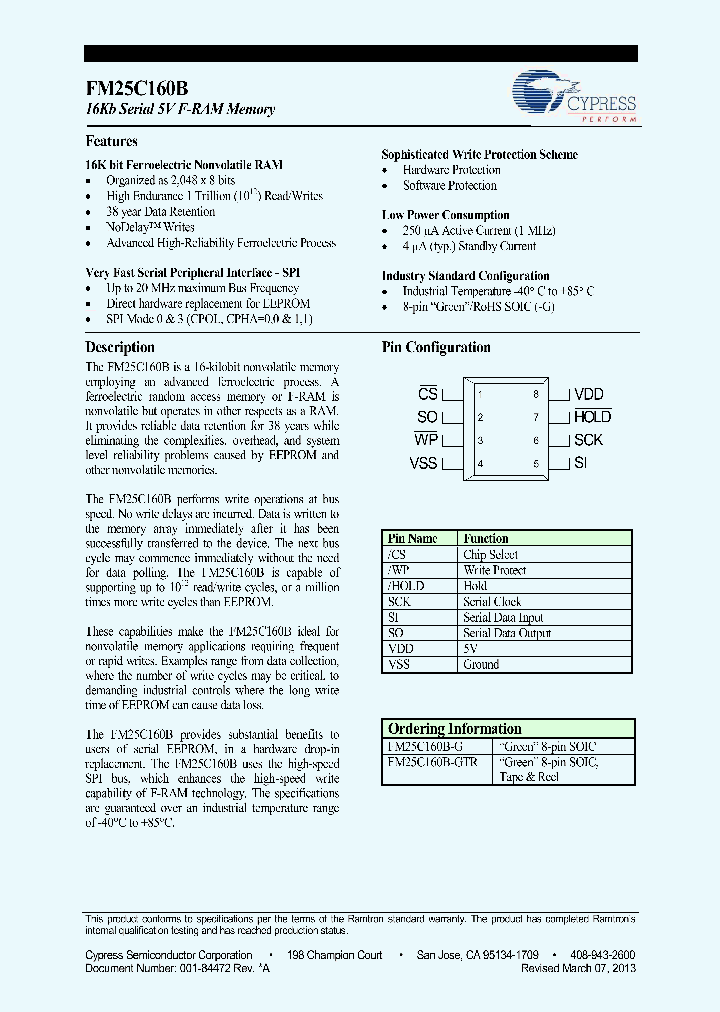 FM25C160B13_6963330.PDF Datasheet