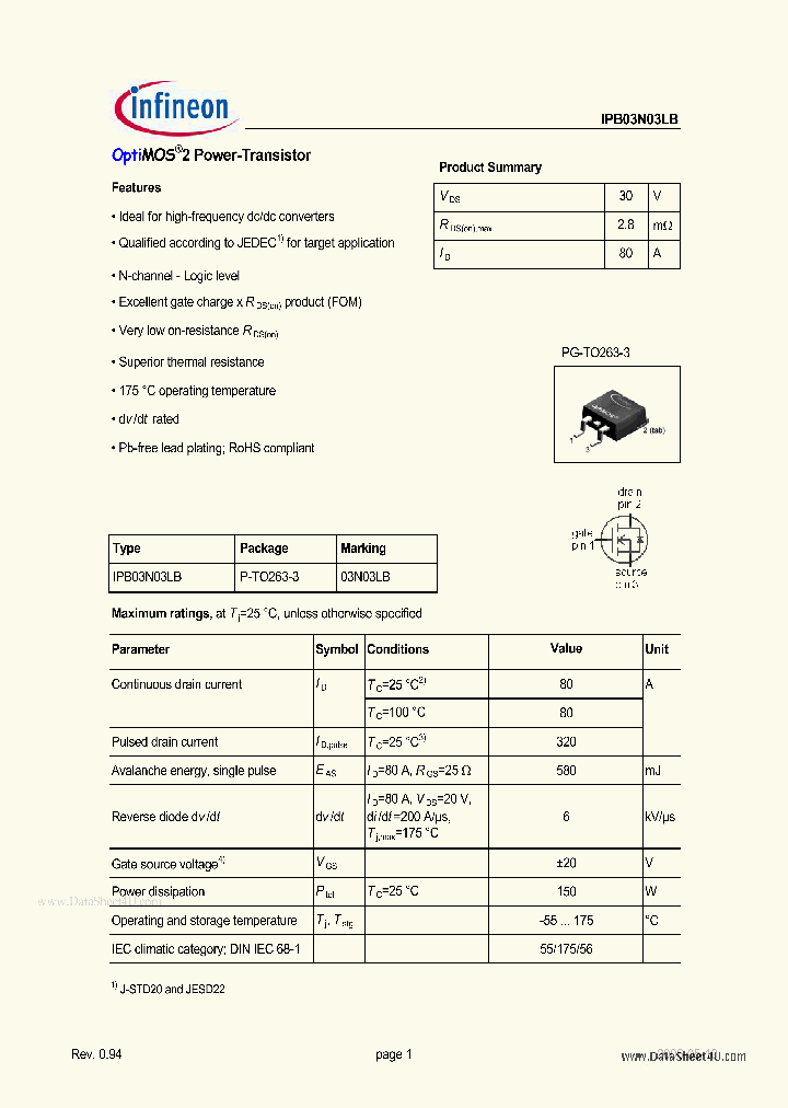 IPB03N03LB_6963120.PDF Datasheet