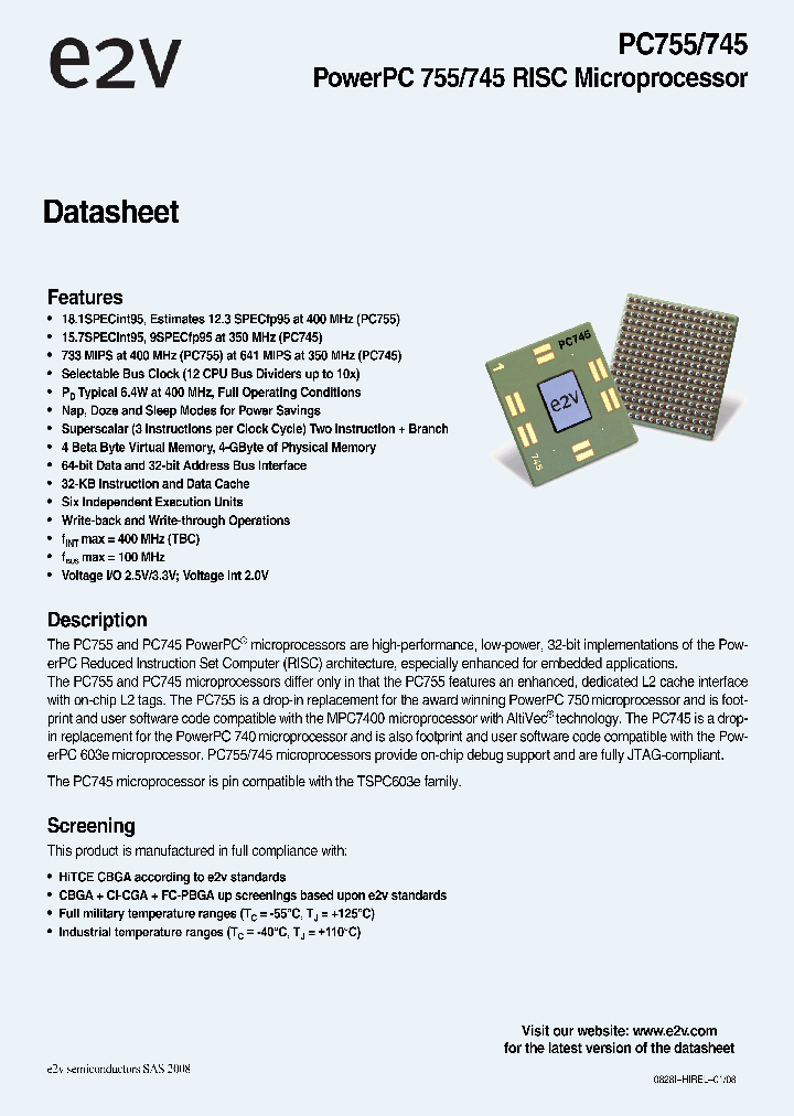 PCX755BMGHU300LE_6961543.PDF Datasheet