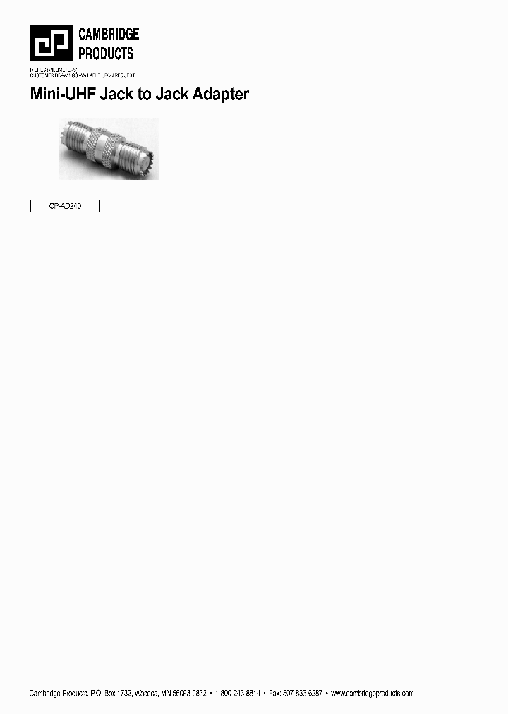 CP-AD240_6963174.PDF Datasheet