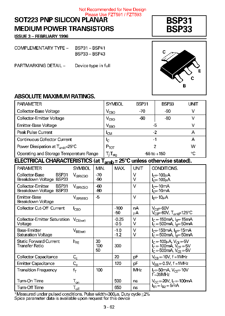 BSP33_6962797.PDF Datasheet