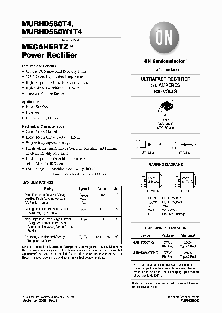 MURHD560W1T4G_6957196.PDF Datasheet