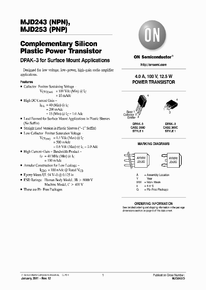 MJD24311_6964184.PDF Datasheet