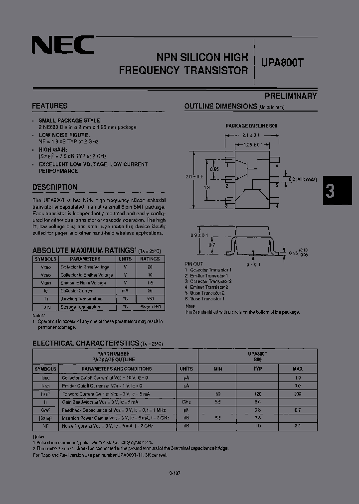UPA800T-T1_6965625.PDF Datasheet
