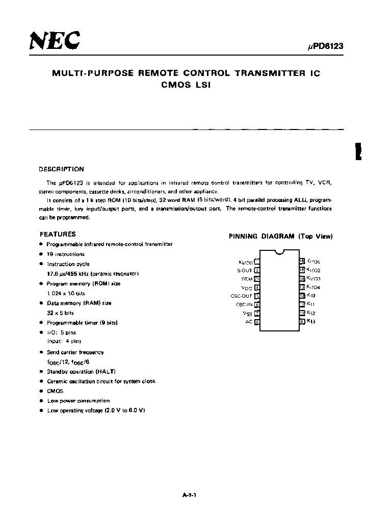 UPD6123C_6966601.PDF Datasheet