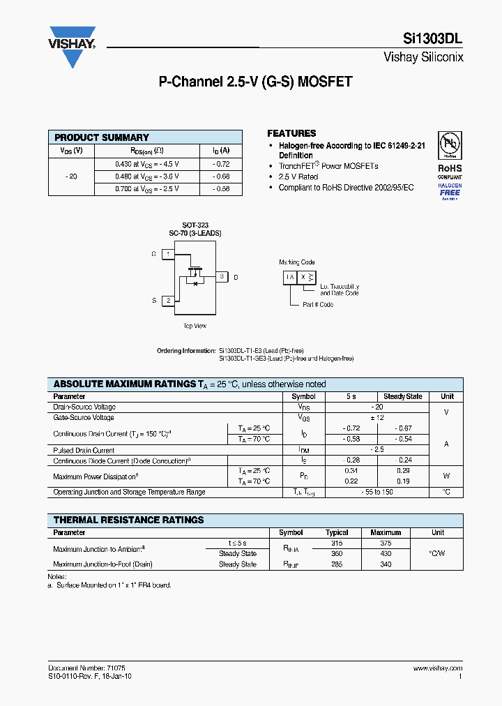 SI1303DL-T1-GE3_6967769.PDF Datasheet