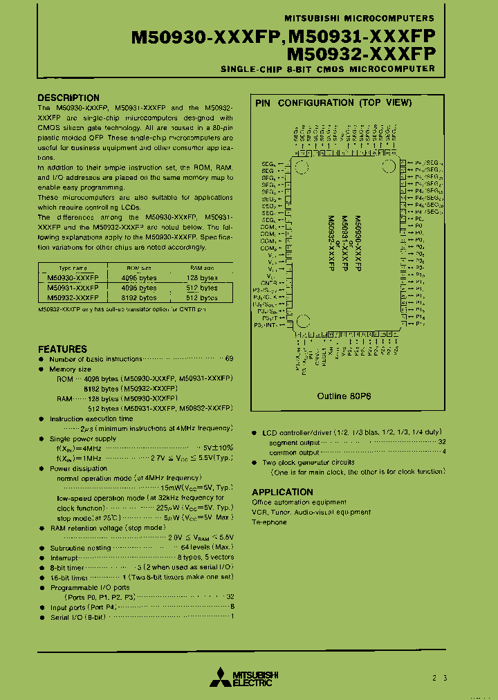 M50931-XXXFP_6967917.PDF Datasheet