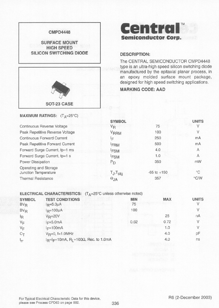 CMPD4448LEADFREE_6967998.PDF Datasheet