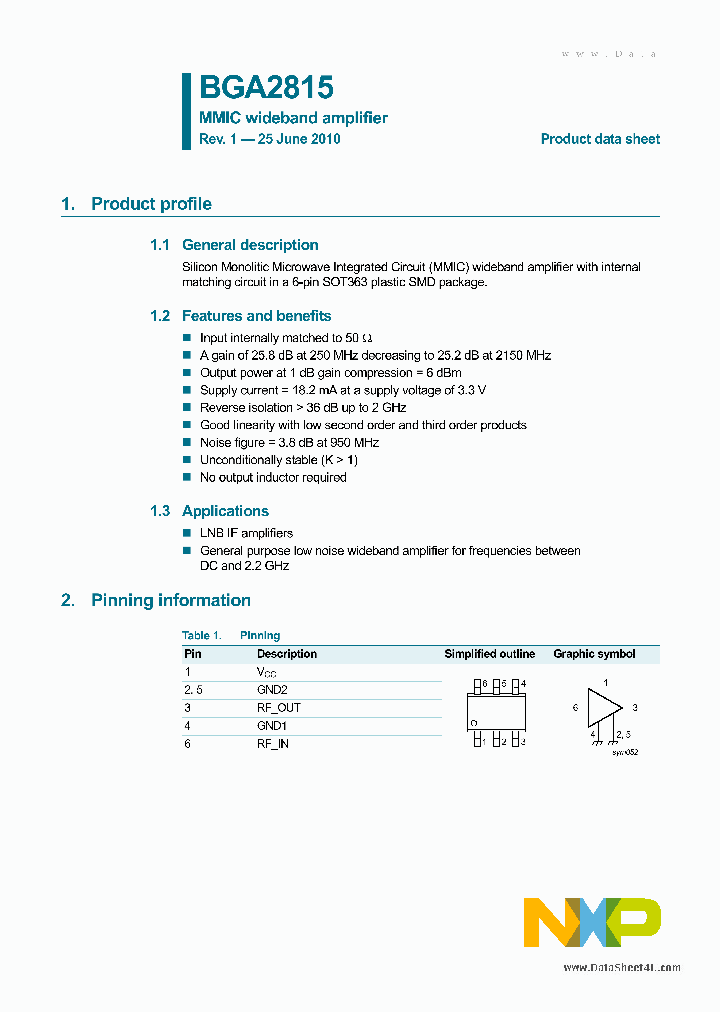 BGA2815_6968139.PDF Datasheet