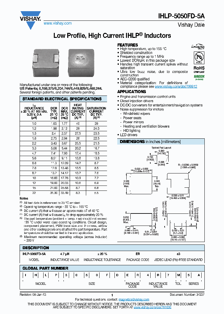 IHLP5050FDER1R5M5A_6968648.PDF Datasheet