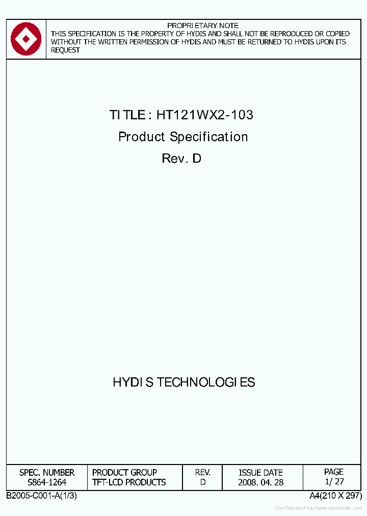 HT121WX2-103_6968611.PDF Datasheet