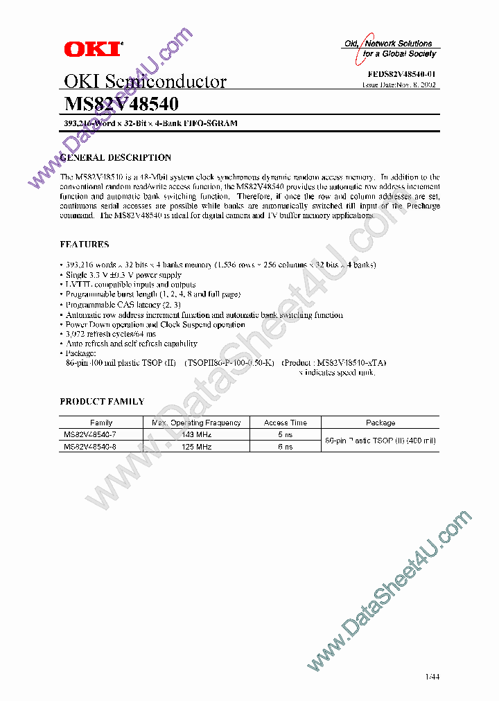 MS82V48540_6969053.PDF Datasheet