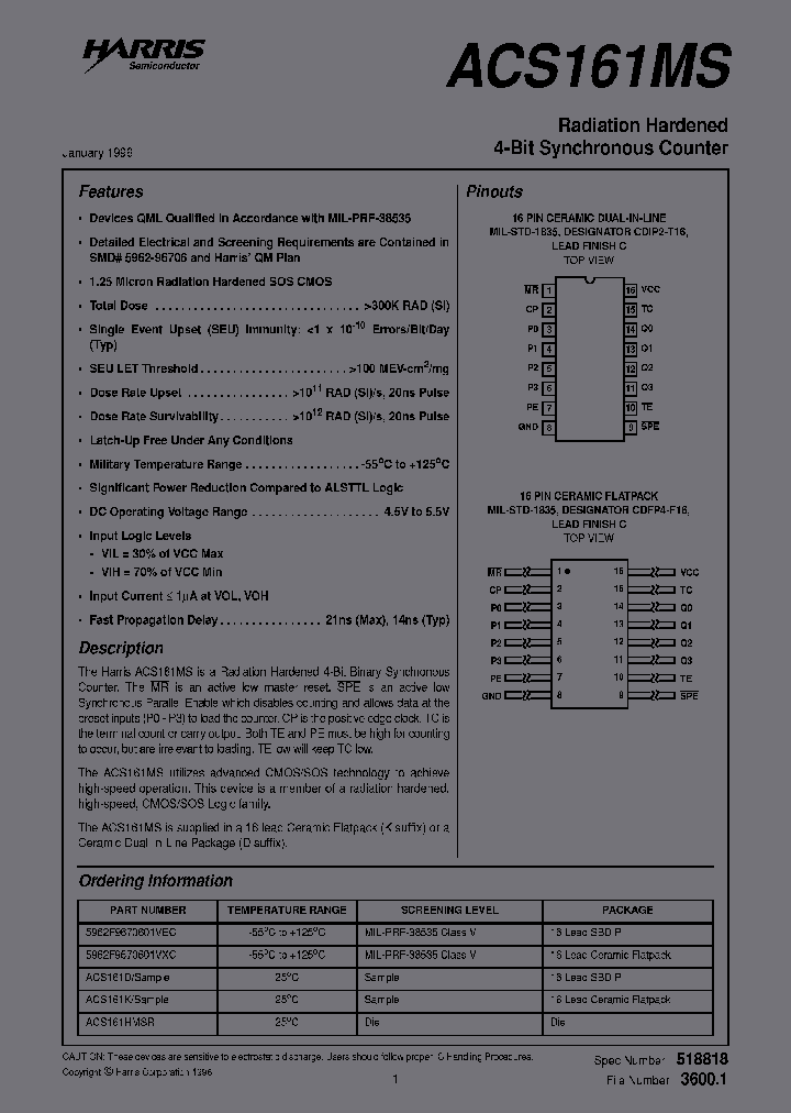 ACS161KSAMPLE_6969301.PDF Datasheet