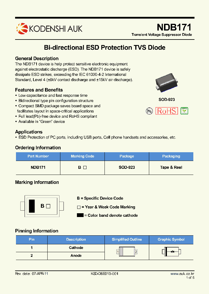 NDB171_6970127.PDF Datasheet