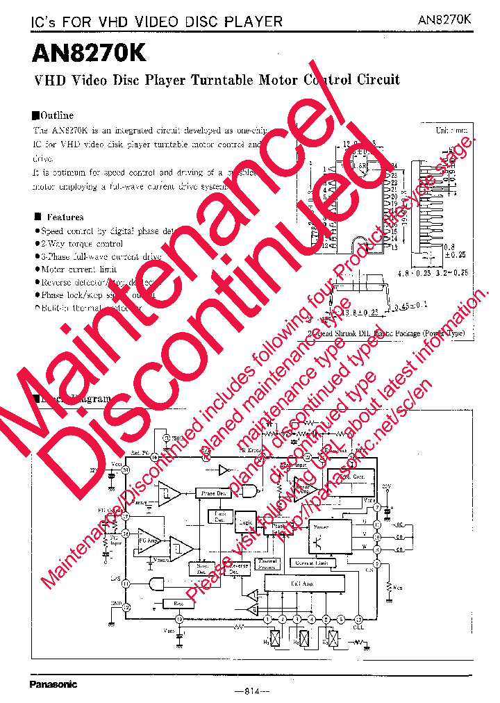 PANASONICCORP-AN8270K_6971431.PDF Datasheet