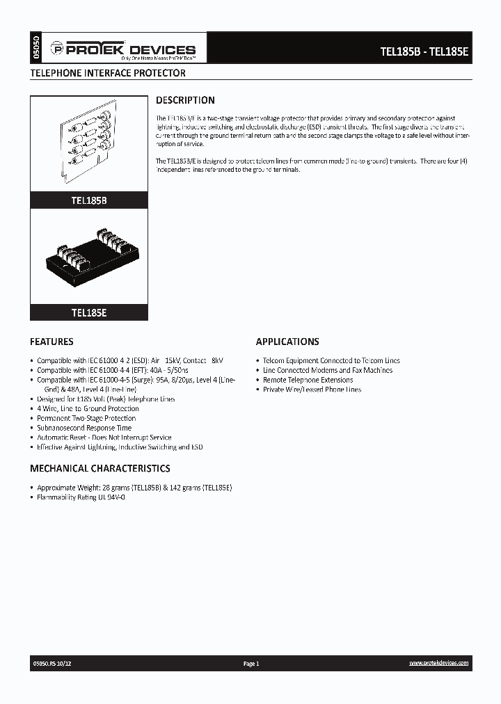 TEL185B12_6970865.PDF Datasheet