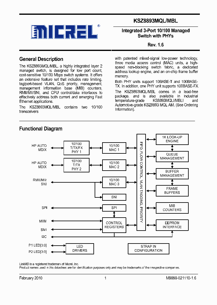 KSZ8893MQLI_6971221.PDF Datasheet