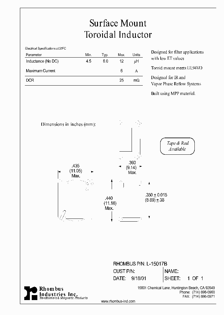 L-15017B_6972087.PDF Datasheet
