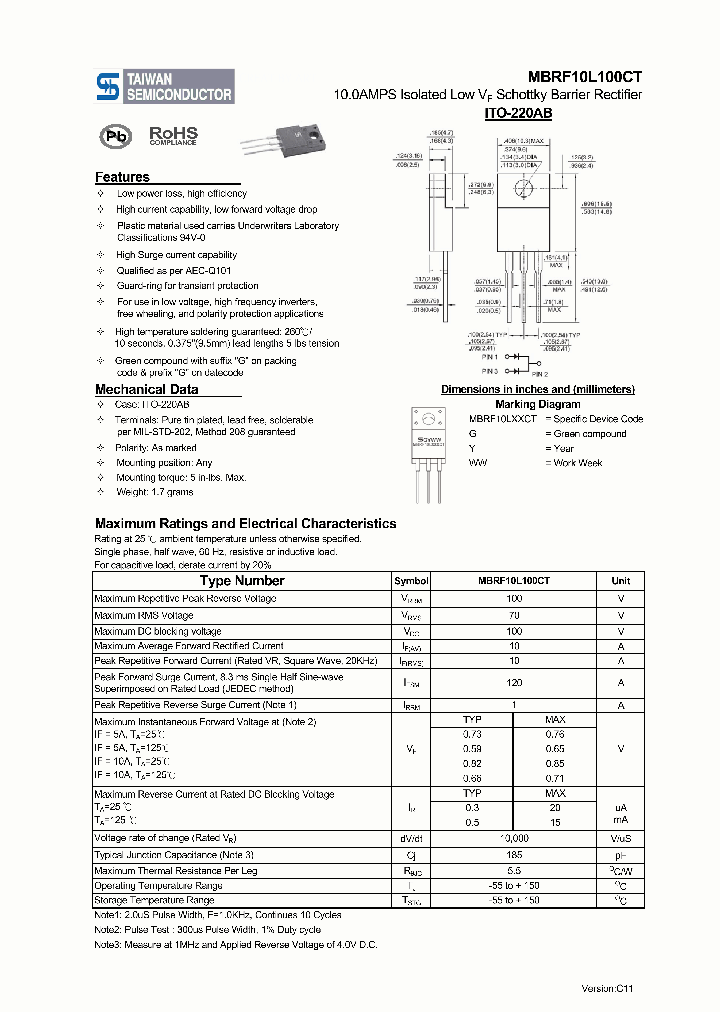 MBRF10L100CT_6972155.PDF Datasheet