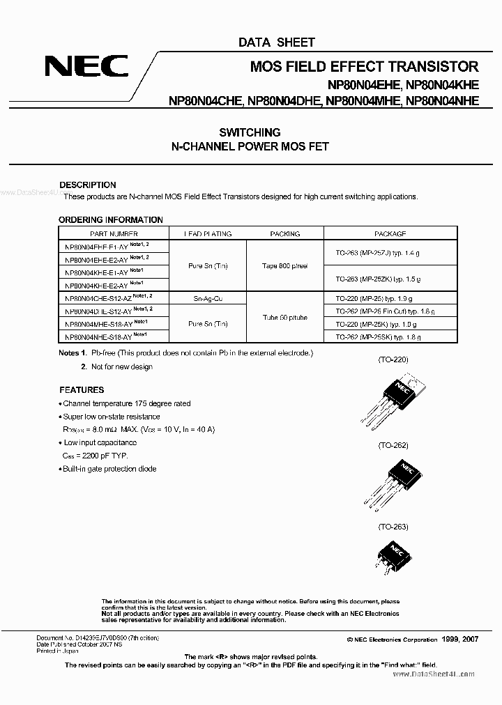 NP80N04CHE_6972791.PDF Datasheet
