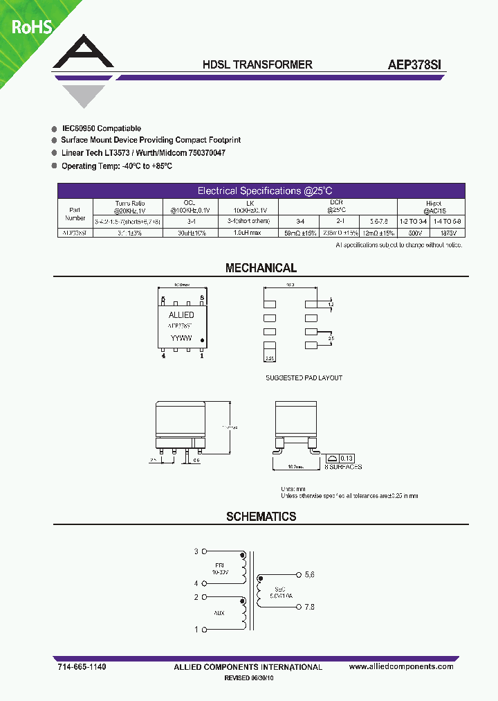 AEP378SI_6973284.PDF Datasheet