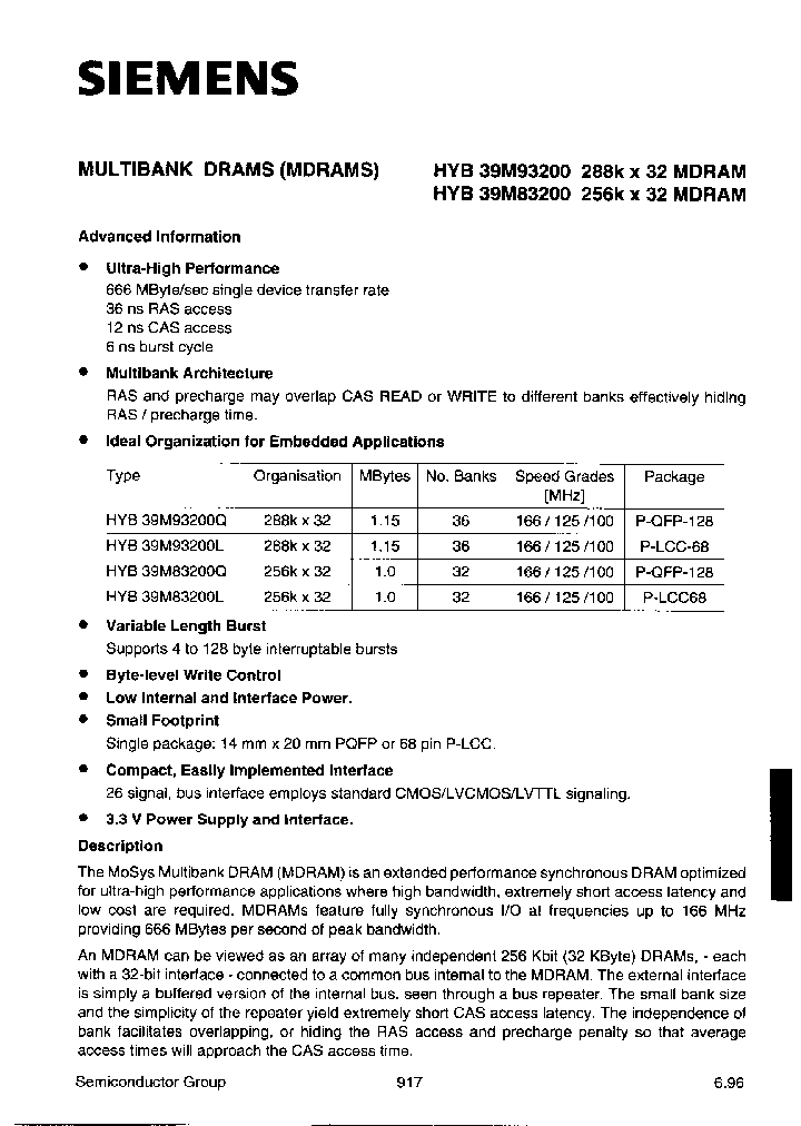 HYB39M83200L-100_6973415.PDF Datasheet
