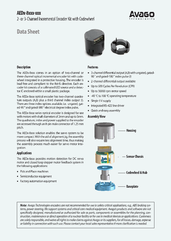 AEDS8000OPTIONA01_6973463.PDF Datasheet