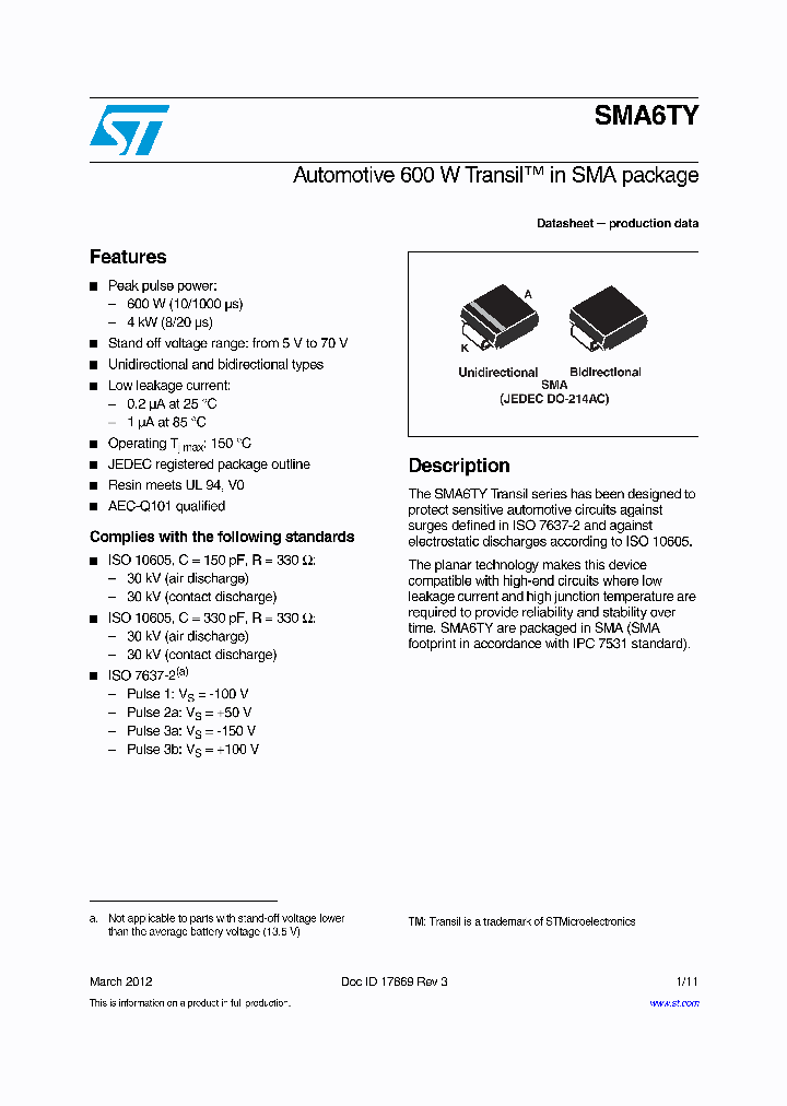 SMA6T6V7AY_6975036.PDF Datasheet