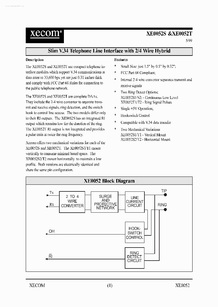 XE0052T_6975608.PDF Datasheet
