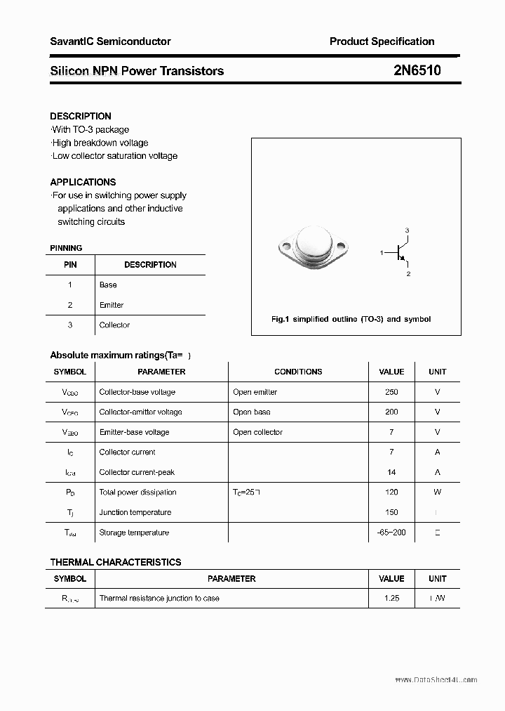 2N6510_6975907.PDF Datasheet