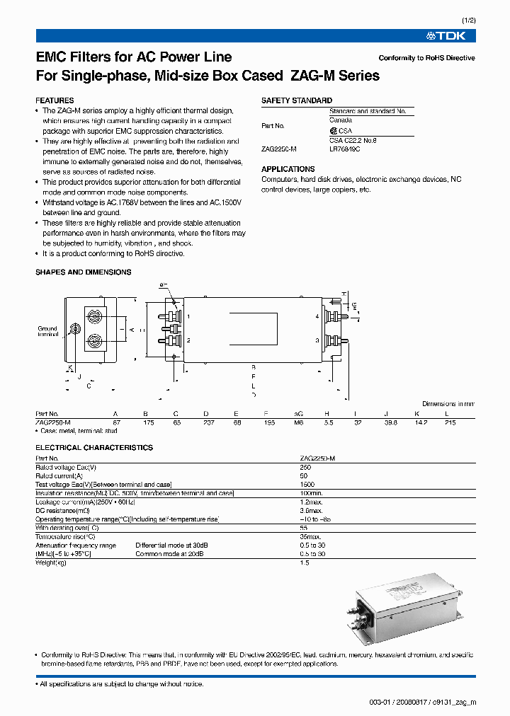ZAG2250-M_6975733.PDF Datasheet
