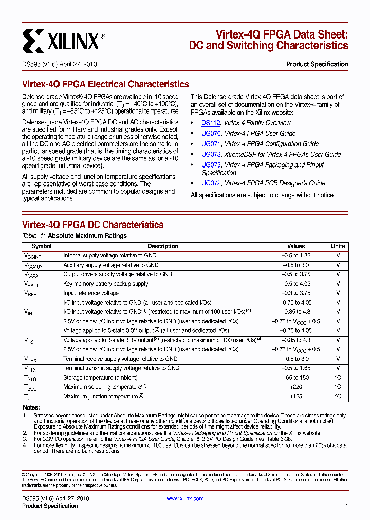 XILINXINC-XQ4VFX60-10EF672I_6976025.PDF Datasheet