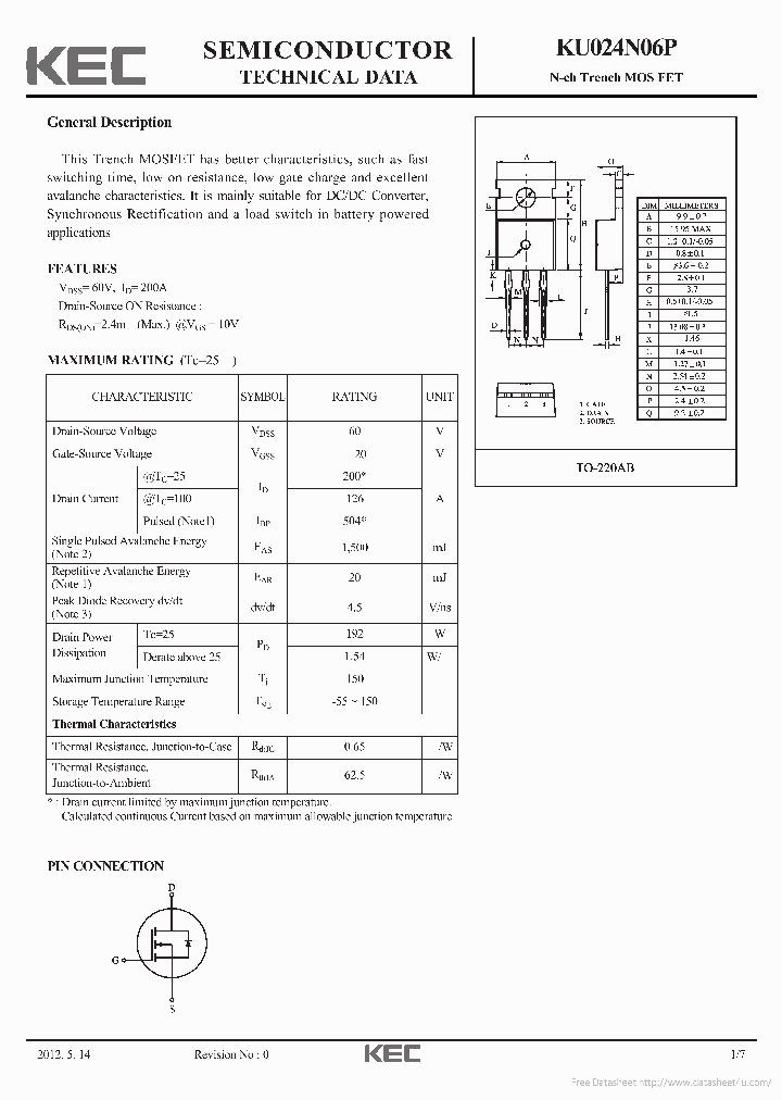 KU024N06P_6977774.PDF Datasheet