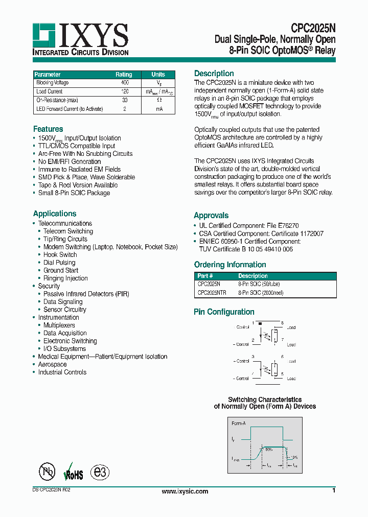 CPC2025N_6978184.PDF Datasheet