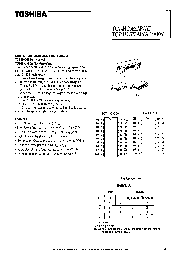 TC74HC563AF-TP2EL_6979553.PDF Datasheet