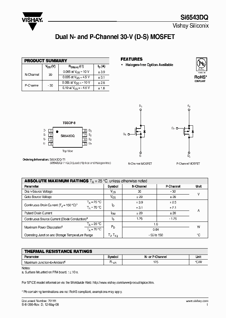 SI6543DQ-T1-GE3_6981899.PDF Datasheet