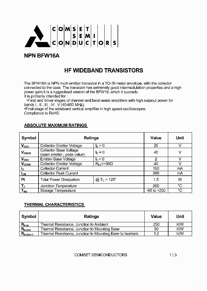 BFW16A_6982463.PDF Datasheet