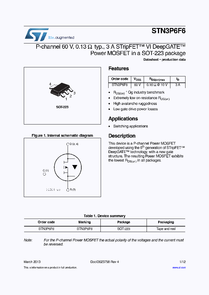 STN3P6F6_6982982.PDF Datasheet
