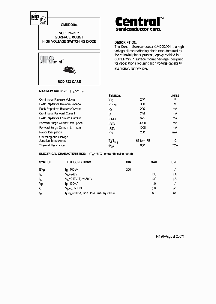 CMDD2004TR_6983434.PDF Datasheet