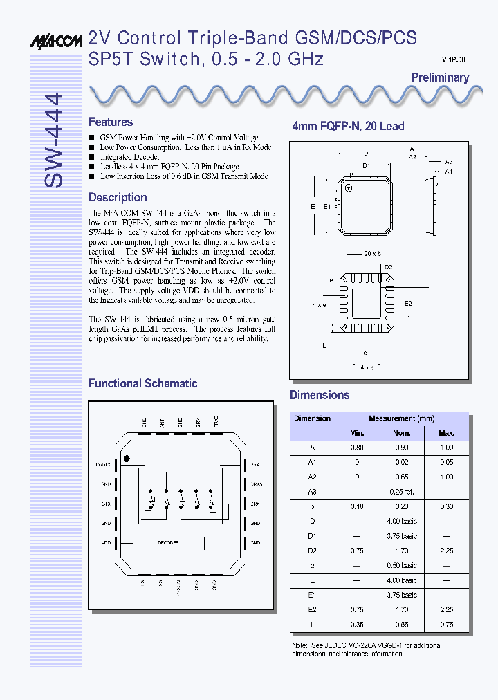 SW444TR-3000_6983762.PDF Datasheet
