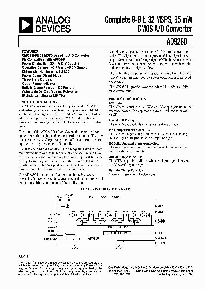 AD9280ARSZ_6984265.PDF Datasheet